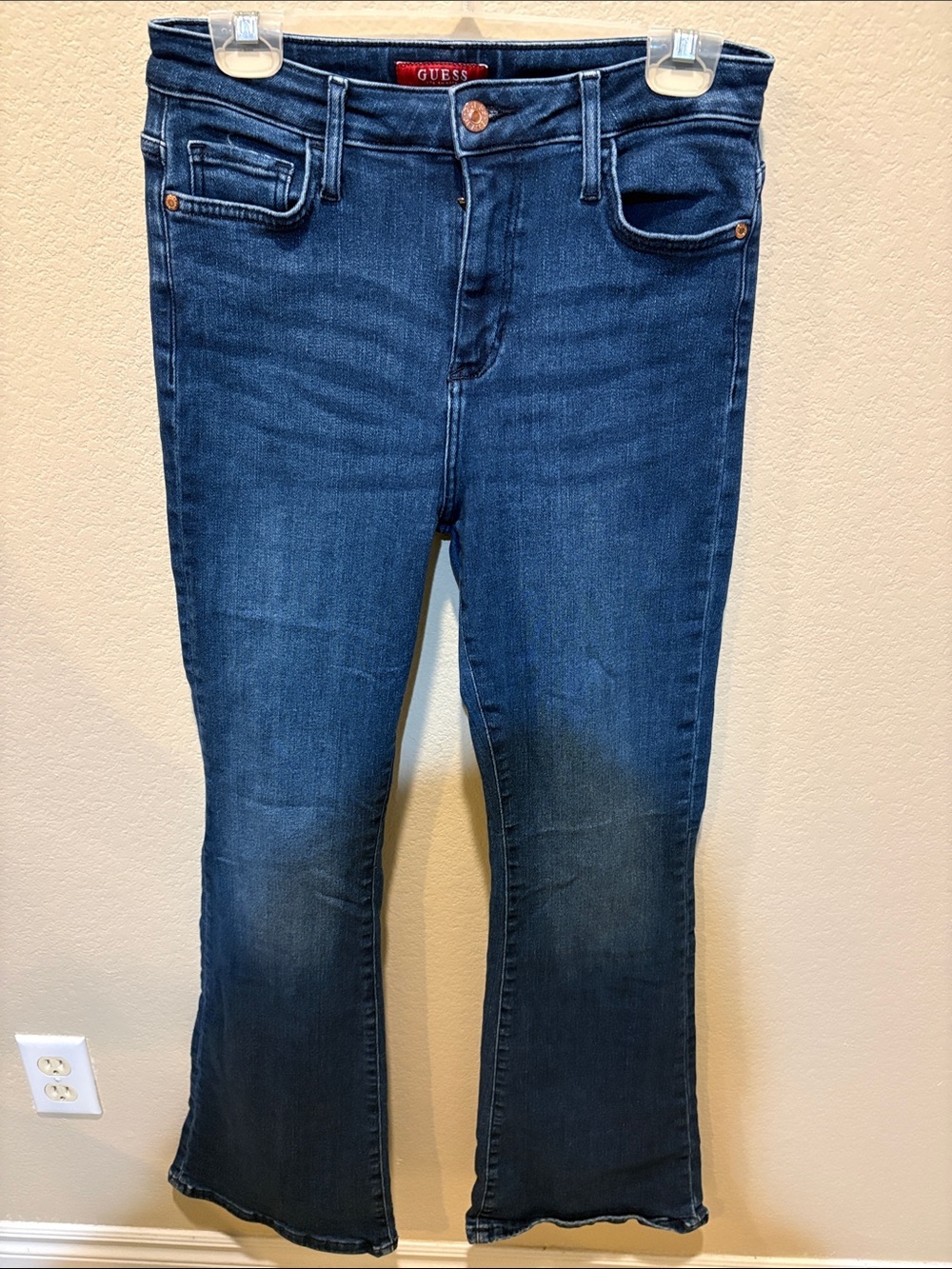 GUESS Indigo Flare Leg Stretch Jeans-Size 27
